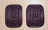 Beetle brake or clutch pedal rubber